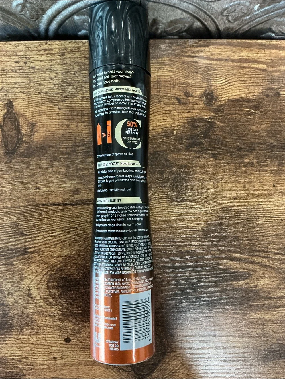 TRESemmé Compressed Micro Mist Boost 3 Hair Spray 5.5 oz New
